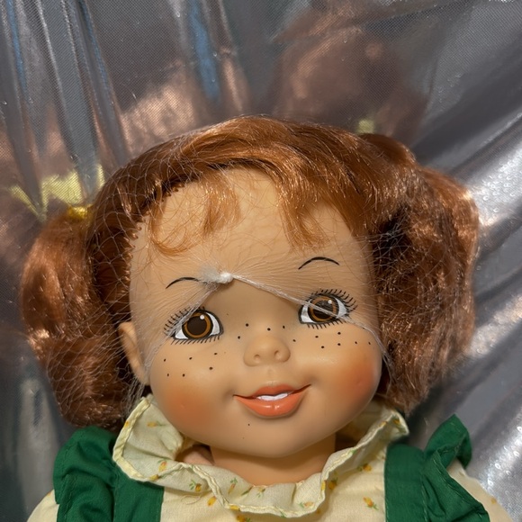 VINTAGE 1988 NORTHERN TISSUE DOLL 16" RED HAIR FRECKLES ADVERTISING TOILET PAPER - Picture 6 of 7
